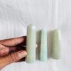 2Pcs Set Nylon Green Aventurine Tower, Nylon Green Aventurine Point, Nylon Green Aventurine Wand, Crystal Tower, Crystal Obelisk, Crystal Point 3-4inche view 3