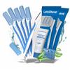 LetsShave Pro Styler for Men Beard, Reusable, Pack of 6, +1 Transparent Shave Gel 15ml, Beard Shaper, Multi Grooming, Face Razor for Men, Beard Pen Styler, 120 Days of Styling view 1