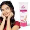 Alite Hair Removal Cream for Women with Aloe Vera & Vitamin E | Dermatologically Tested for Sensitive Skin | Gentle Hair Remover for Body, Legs, Underarms & Bikini Line | Paraben Free | 60g Each Pack of 4 view 2