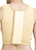Dermapress Gynecomastia Short Vest || MICROPOLY FABRIC || Velcro Closure || Chest Shapewear || Comfortable Support for Men || Tomboy Chest Binder || (Skin, Front Velcro 4XL) view 2