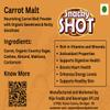 Carrot Malt Milk Mix, Natural Drink for Kids, Adults & Elders - 100g view 4