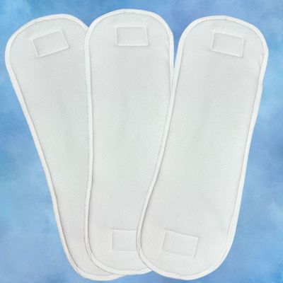 Wemyc High Absorbent Adult Cloth Diaper Inserts Only 3 Pcs Combo Pack Upgraded Cotton Insert Pad For Washable Adult Diapers Reusable Wet Free Booster Pads Dry Feel Soaker Pad Diaper Liners - Unisex