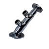 Brass Inclined Foot Operated tap (Push Cock) (+Drill Fittings) for bathrooms, Industry, Foot Kitchens to Avoid Hand Contact, COVID, infections (2 Years Warranty) (Standard Thread-15mm (1/2") Used) view 1