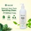 ECOROOT Natural Dish Cleaning Liquid Plant-Based Ingredients for Dishwashing Liquid, Baby Safe, Skin Safe, Pet Safe, Eco-Friendly, Non-Toxic, Utensil Cleaner Liquid (500 ml (Pack of 3) view 2