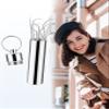 Dental Teeth Tools Kit | 7 in 1 Stainless Steel Teeth Cleaning Tool Kit | Portable Toothpicks Pocket Set | Dental Hygiene Kit Toothpicks Flosser for Outdoor Picnic Camping Traveling view 2