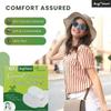ARGONIUM Sweat Pads For Underarms Women & Men | 12 Pads With Bag | Folded | Prevents Stains | Absorbs Sweat & Unpleasant Odour | Breathable And Deodorizing | Self Adhesive Glue view 2