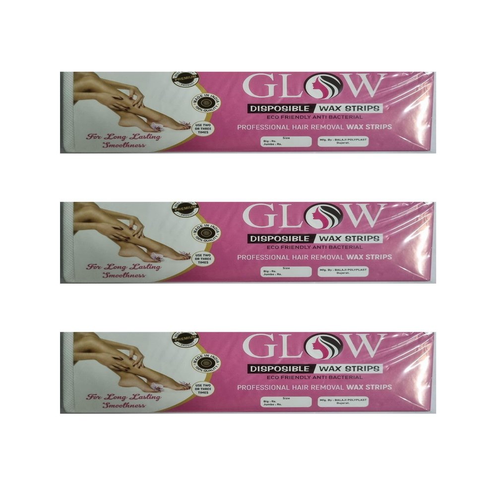 Glow Dispoible Wax Strips
