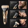 Drumstone [    ] 3-in-1 Professional Waterproof Wireless Electric Shaver, Beard, Hair, and Body Grooming, Precision and Comfort for All Your Grooming Needs view 2