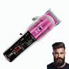 Drumstone [' ] Pro Li Outliner Cordless T Blade Hair Clipper 0 Gapped Outlining, Balding & Shape-Up for Barbers, Digital Display view 1