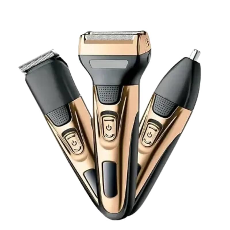 Drumstone ['     ] 3-in-1 Shaver and Nose Hair Trimmer, Versatile Grooming Tool for Facial Hair, Beard, Nose Hair, Compact and Efficient Design