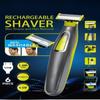 Drumstone [    ] Energy-Efficient 0.5W Trimmer with 1.6m Wire, Washable Design, 6-Piece Grooming Set, Rechargeable, and Portable, Perfect for Beard view 2