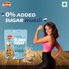 Zerobeli Crunchy 0% Added Sugar Muesli 425g (pack of 2) | 90% Wholegrains Rich in Flax Seeds, Sunflower Seeds and Raisins | Multigrain Breakfast Cereal | Diabetic Friendly and Helps in Manage Weight view 3
