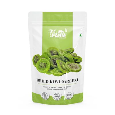 ZEN FARM NATURAAL Dried Kiwi (Green) 250Gm Wholesome and Natural Kiwi | Plant Based Protein | Rich in Vitamins & Minerals | 100% Natural & No Artificial Colors Gluten Free