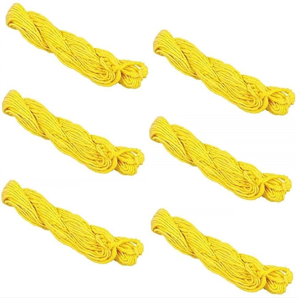 10 Pieces Brahmin Yellow Janeu 100% Cotton, Yagnopaveeth, Janoi Janeva, Jagnopait, Upanayan Sanskar Thread || Sacred Thread Brahmin Thread || Yagnopaveeth for Puja| AV13.98.65