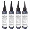 Bake Print Repeat Edible Essence for Cake Making for Cake Printing on Sugar Sheet | 100ml each Black Ink (pack of 4) view 2