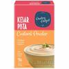 Pantry Perfect Kesar Pista Custard Powder (100g) I Makes Smooth & Creamy Custard I Ready to Mix I Use for Desserts, Pudding, Fruit Salad view 1