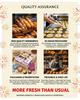 HyperFoods Peanut Crunch Brittle Chikki Peanut Chikki Peanut Butter Chikki Healthy Bar Pack Energy Bites Delicious & Crunchy Peanut Bar view 4