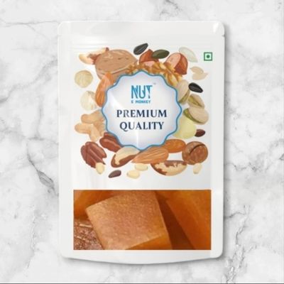 NUT E MONKEY- Aam Papad 200gm Healthy Fruit Bar Snacks Alphonso Dried Mango Pulp Papad,Fresh Dried Mango Bar