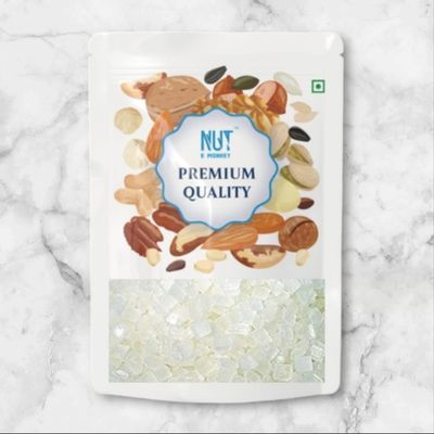 NUT E MONKEY- 200GM Mishri Dana, Sugar Crystal, Cutting Mishri, Rock Sugar (Mishri), Mishri for Prasad