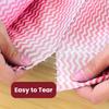 ASHVIK STUFFS Reusable Cleaning Wipe, Household &Kitchen Towels,Disposable Cleaning Cloth, Dish Cloth Dish Towels Dish Rags Reusable Kitchen Paper Towels, Wash Towels, 2 Rolls of 50 Sheets view 4