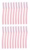 Face & Eyebrow Razor for Women Facial Hair with Dual Blade Head | German Blades | Easy Shaping and Shaving | Reusable Up To 5 Times | Durable and Rust Free Blades Set of (20) view 1