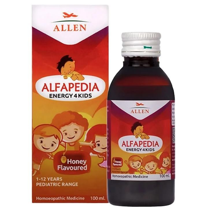 ALLEN Alfapedia Honey Syrup 100ml