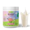 Better Herbs Brainify Vanilla Nutrition Drink Powder - 350g | Milk Mix for Kids | 2-16 Years | No Refined Sugar | 7 Herbs + Millets + Nuts | 23 Essential Vitamins & Minerals | Healthy Development view 1
