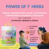Better Herbs Brainify Vanilla Nutrition Drink Powder - 700g | Milk Mix for Kids | 2-16 Years | No Refined Sugar | 7 Herbs + Millets + Nuts | 23 Essential Vitamins & Minerals | Healthy Development view 3