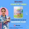 Better Herbs Brainify Vanilla Nutrition Drink Powder - 700g | Milk Mix for Kids | 2-16 Years | No Refined Sugar | 7 Herbs + Millets + Nuts | 23 Essential Vitamins & Minerals | Healthy Development view 4