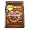 Saffola Muesli Choco Crunch with Flavour Pops, 185 gm | 15 in 1 Fruit and Nuts, Seeds, Millet & more | Cereals for breakfast rich in wholegrain, protein, fibre view 1