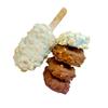 Freshly Chocolate Pops Covered Nuts | Chocolate Lollipops | Chocolate Covered Desicated coconut |New Year Gifts | Premium Milk Chocolate | Handmade Celebration Gifts pack (500 grams) view 3