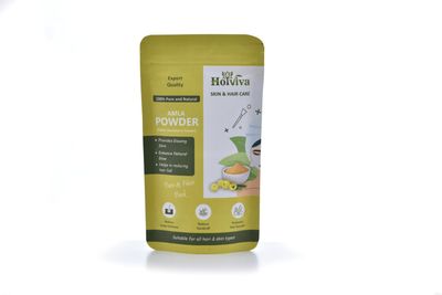 HolViva Amla Powder for Skin & Hair Care | 100% Pure & Natural Herbal Powder for Hair Growth, Strength & Shine | Skin Brightening & Scalp Nourishment (100 Gram)