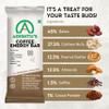 ADISHTU Coffee Energy Bar with Rich Coffee, Cashew, Peanut Butter, Almonds & Cocoa Powder, Healthy Sugar-Free Protein Snack Bars for Quick Breakfast, Running, Workouts & Travel (Pack of 10) view 4