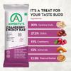 ADISHTU Cranberry Energy Bar with Fruit and Nut Bars, Cashew, Peanut Butter & Almonds, Healthy Sugar-Free Protein Snack Bars for Quick Breakfast, Running, Workouts & Travel (Pack of 5) view 4