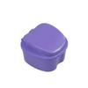 Dentosmile Orthodontic Denture Boxes, Retainer Box Mouth Guard Dental Storage Container/Teeth Storage Box in (Violet Color) view 3