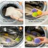NH Fashion Hub (3Pcs) Laundry Dryer Balls - Reusable Fabric Softener Alternative Silicone Dryer Balls Reusable Laundry Balls Fabric Soften Washing Machine Balls Reduce Wrinkles. (Multicolor) view 4