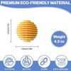 Aspeona (3Pieces) Reusable Laundry Dryer Balls - Eco Friendly Fabric Softener Alternatives Soften and Fluff Laundry Wrinkle Release Balls Alternative to Fabric Softener for Reducing Drying Balls. view 2