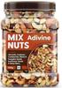 Adivine Healthy Nutmix 500g, Dried Almonds, Black Raisins, Cashewnuts, Makhana, Pistachios, Cranberries, Black Dates & Many More. (Pack of Jar) view 1