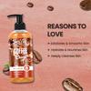 JAQULINE USA Coffee Shower Gel for Men and Women | Exfoliates and Smoothens Skin | Hydrates and Nourishes | With Aloe Vera Gel and Shea Butter | Refreshing Coffee Scent, 250ml view 3