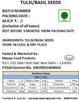 Tulsi Seeds | Sabja Seeds | Basil seeds | Daily Essentials (400, Grams) view 2