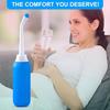Mishwaan Portable Bidet for Toilet - 500ml Travel Bidet Handheld Personal Bidet Empty Bottle - Childbirth Cleaner -For Outdoor,Camping,Travling,Driver,Personal Hygiene -with Storage Bag (multicolour) (Blue, Standard) view 3