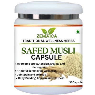 Safed Musli for Immune booster Ayurvedic Capsule 30 Pack 1