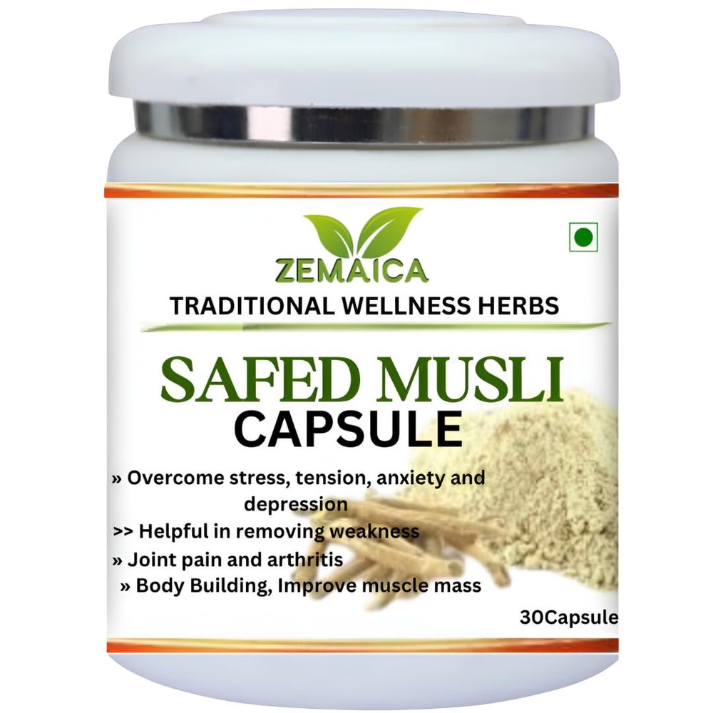 Safed Musli for Immune booster Ayurvedic Capsule 30 Pack 1