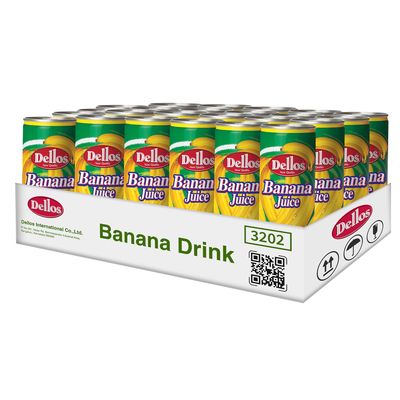Dellos Fruit Drink Banana (Pack of 24)