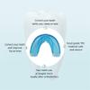 NavaFresh Basics Silicone Tooth Orthodontic Appliance Trainer Alignment Denta Braces Blue view 3