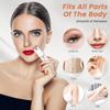 AJIGNA MART Facial Epilator - Women's Face, Chin, Cheek, Eyebrow, Upper Lip Hair Remover - USB Rechargeable, White, Water Resistant, Epilator Unit Included view 3