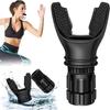 LISHER Portable breathing exercise device for lungs, Breathing trainer with Resistance Adjustable, Lung Trainer with excellent quality silicone,Easy to Clean and Use, Improve Breathing Capacity and Endurance view 1