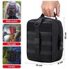 ARURA (LABEL) Molle Medical Pouch IFAK First Aid Kit Survival Emergency Waist Pack Outdoor Hunting Accessories (Multicolor) view 2