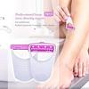 Doville 6Pcs Stainless Steel Blade Platinum Coated Single Edged Razor Disposable Body Shaving Bikini Razor White & Pink Color view 4