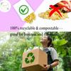 GLOBEADO Brown Paper Cover (40 GSM) - Fold Top Eco Friendly Food Grade Paper Bags For Packing Carry Bags Grocery, Take Away Craft Paper  Multiple Size (4.25 X 6 INCHES, 200, count) view 3